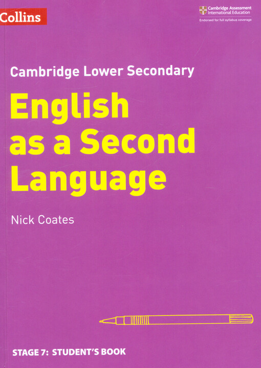 Cambridge lower secondary English as a second language : stage 7