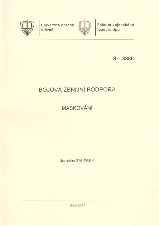 Bojová ženijní podpora : maskování