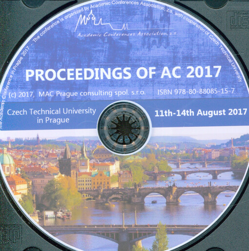 Proceedings of AC 2017 : the Academic Conference in Prague 2017 : 11th-14th August 2017