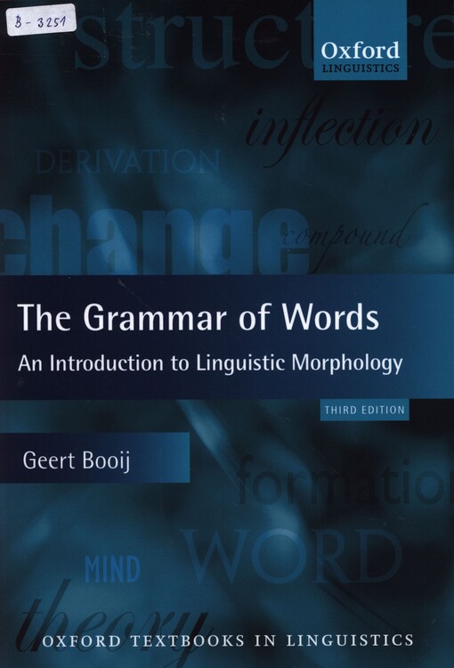 The Grammar of Words
