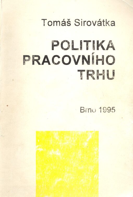 Politika pracovního trhu