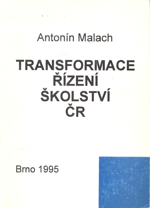 Transformace řízení školství ČR