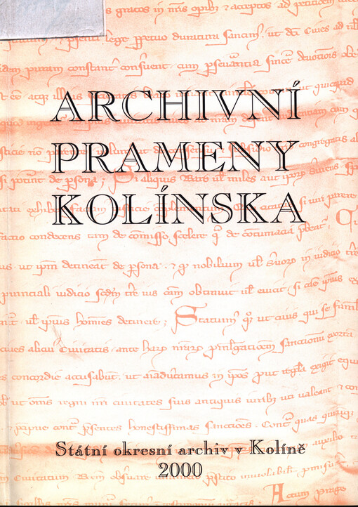 Archivní prameny Kolínska