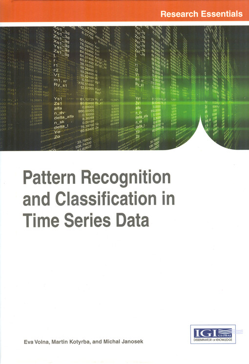 Pattern recognition and classification in time series data
