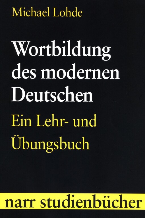 Wortbildung des modernen Deutschen