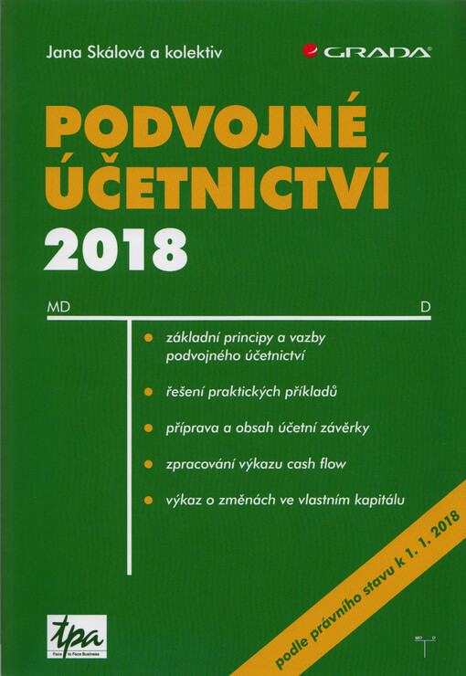 Podvojné účetnictví 2018 | Skálová Jana, kolektiv - e-kniha