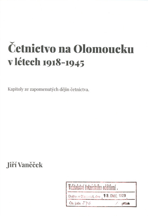 Četnictvo na Olomoucku v létech 1918-1945