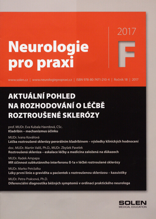 Aktuální pohled na rozhodování o léčbě roztroušené sklerózy