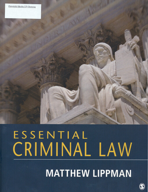 Essential criminal law