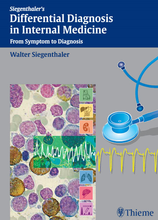 Differential diagnosis in internal medicine from symptom to diagnosis