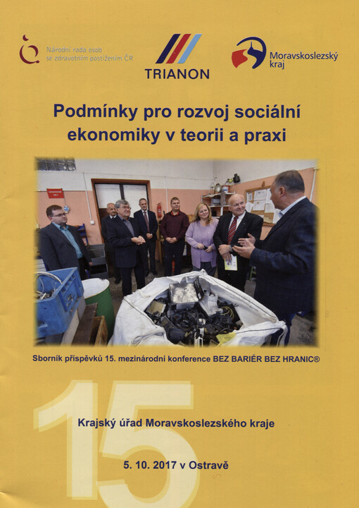 Sborník ... konference Bez bariér - bez hranic = Wolumen ... konferencji Bez barier - bez granic