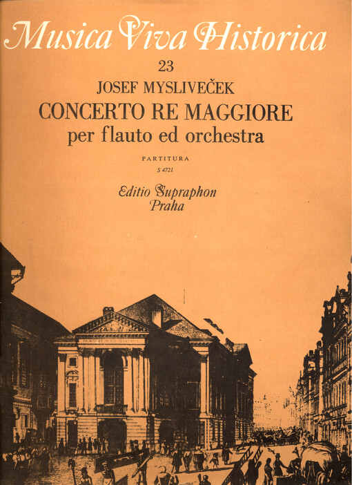 Koncert D dur pro flétnu a orchestr Konzert D dur für Flöte und Orchester