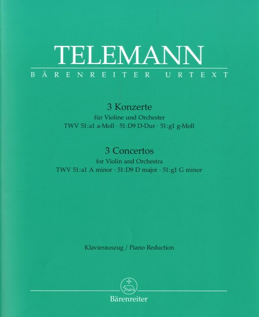 Three Violin Concertos