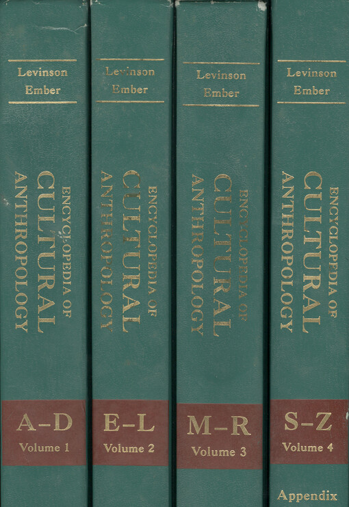 Encyclopedia of cultural anthropology