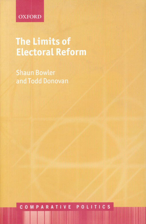 The limits of electoral reform