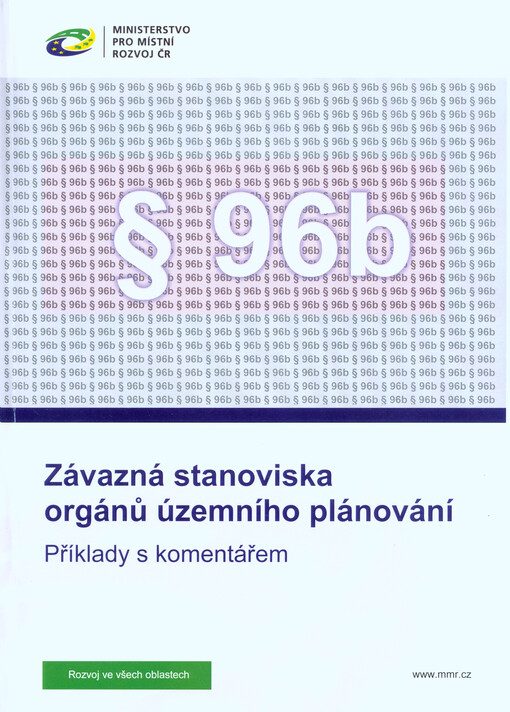 Závazná stanoviska orgánů územního plánování : příklady s komentářem