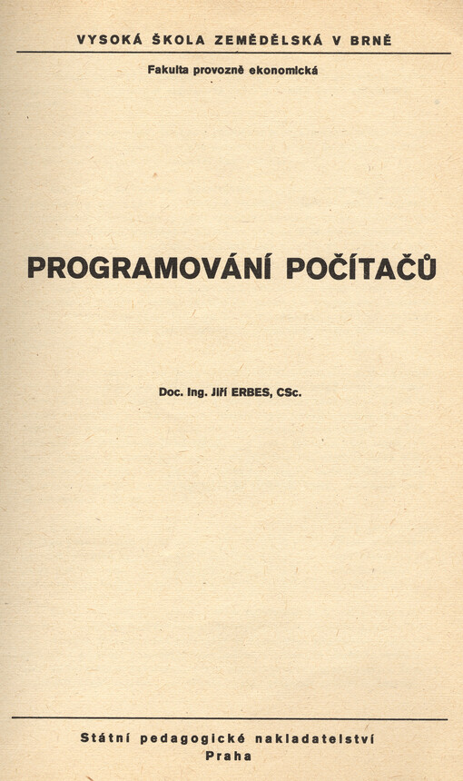 Programování počítačů