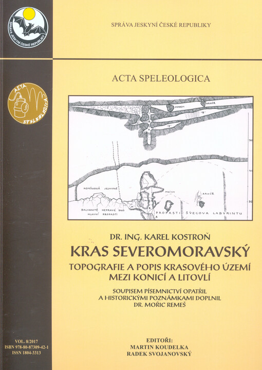 Kras Severomoravský : topografie a popis krasového území mezi Konicí a Litovlí