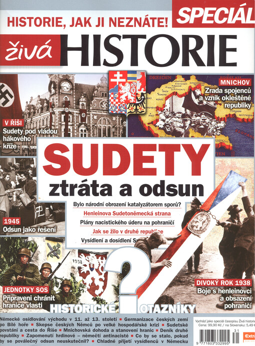  Sudety ztráta a odsun