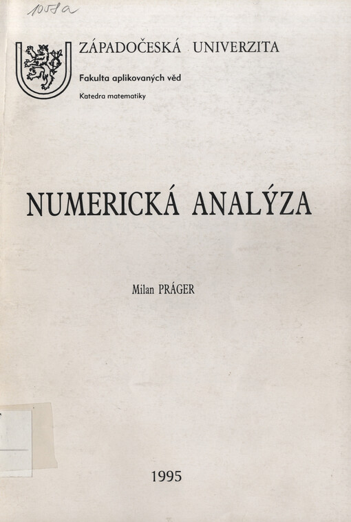 Numerická analýza