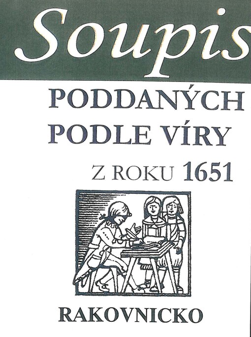 Soupis poddaných podle víry z roku 1651.Rakovnicko