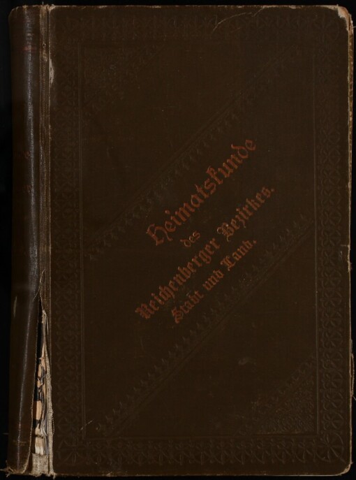 Heimatskunde des Reichenberger Bezirkes :Stadt und Land : Anhang: Böhmisch-Aicha und Bösching