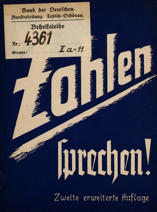 Zahlen sprechen!: Tatsachenberichte