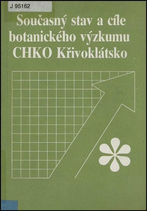 Současný stav a cíle botanického výzkumu CHKO Křivoklátsko :Kolokvium Praha 14. 2. 1989, Středisko st. památkové péče a ochranypřírody Středočes. kraje : Sborník referátů
