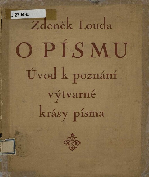 O písmu: úvod k poznání výtvarné krásy písma