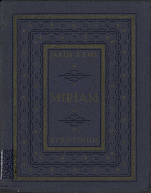 Miriam :kniha lyriky