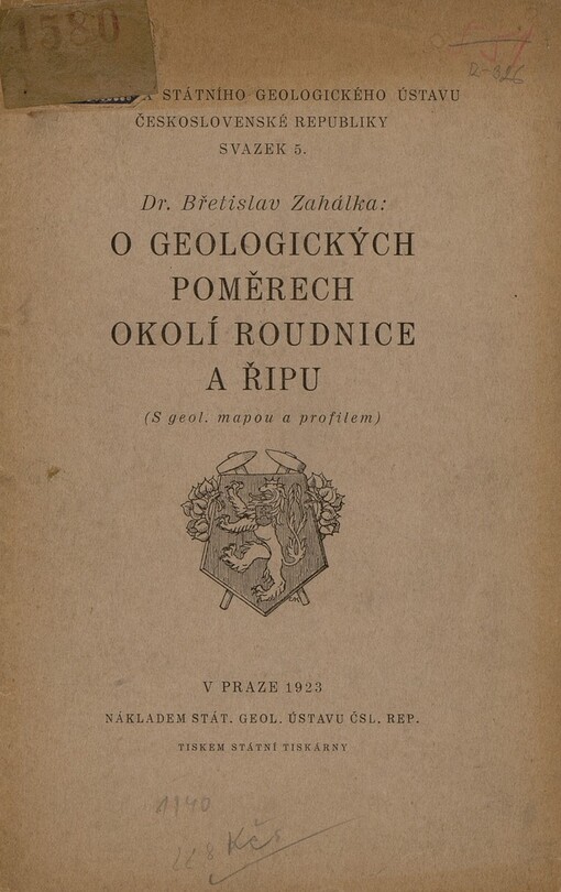 O geologických poměrech okolí Roudnice a Řípu