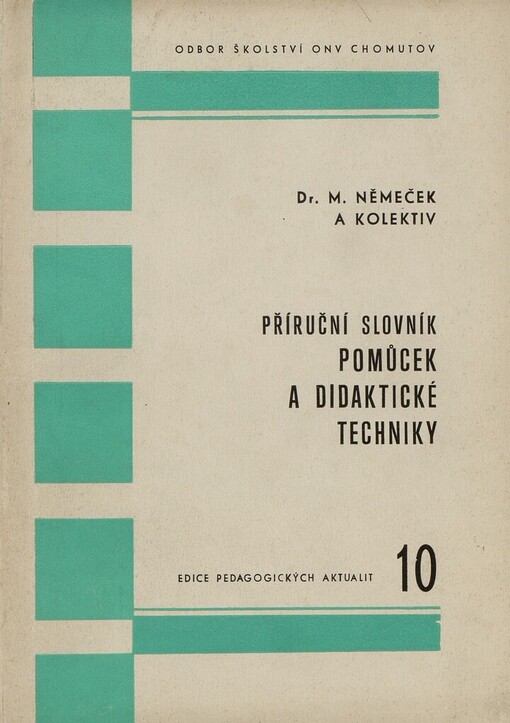 Příruční slovník pomůcek a didaktické techniky
