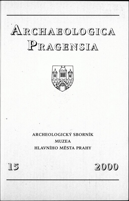 Archaeologica Pragensia: archeologický sborník Muzea hlavního města Prahy
