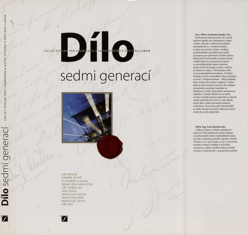 Dílo sedmi generací: 150 let Spolku pro chemickou a hutní výrobu v Ústí nad Labem