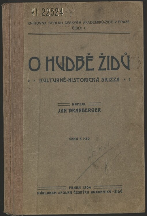 O hudbě Židů: kulturně-historická skizza