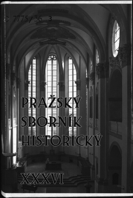 Pražský sborník historický 36