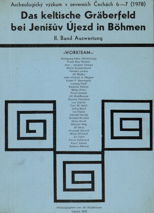 Das keltische Gräberfeld bei Jenišův Újezd in Böhmen.II. Band,Auswertung