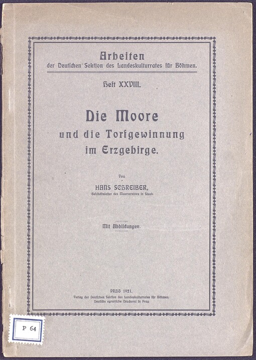 Moore und die Torfgewinnung im Erzgebirge