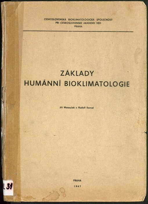 Základy humánní bioklimatologie