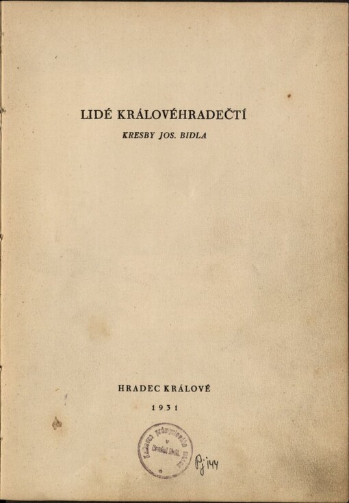 Lidé Královéhradečtí :[z let 1926-1931]