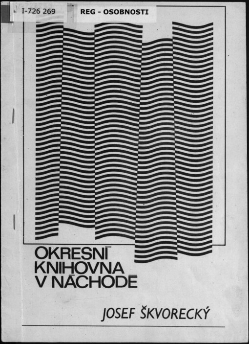 Josef Škvorecký :Medailón autora