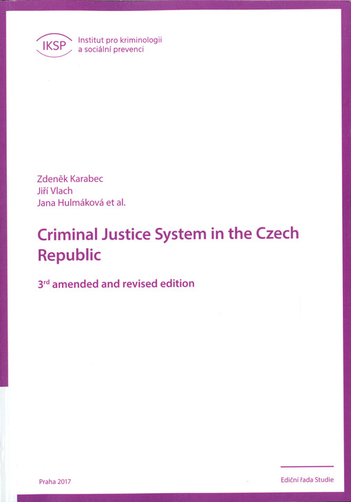Criminal justice system in the Czech Republic