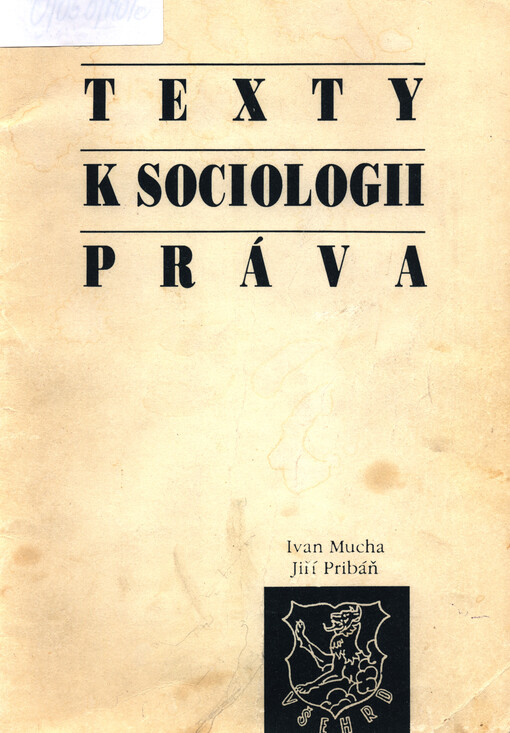 Texty k sociologii práva