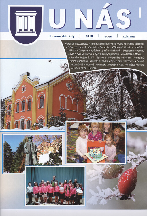 U nás : Hronovské listy