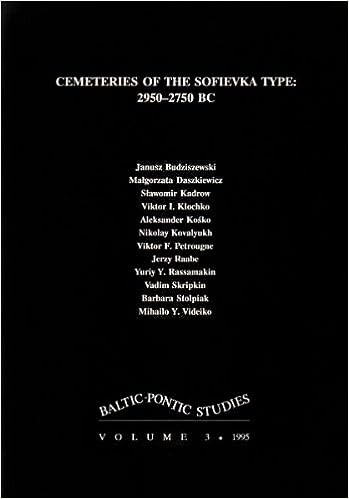 Cemeteries of the Sofievka type:2950-2750 BC