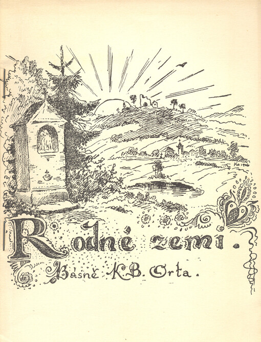 Rodné zemi : verše : napamátku osvobození české vlasti