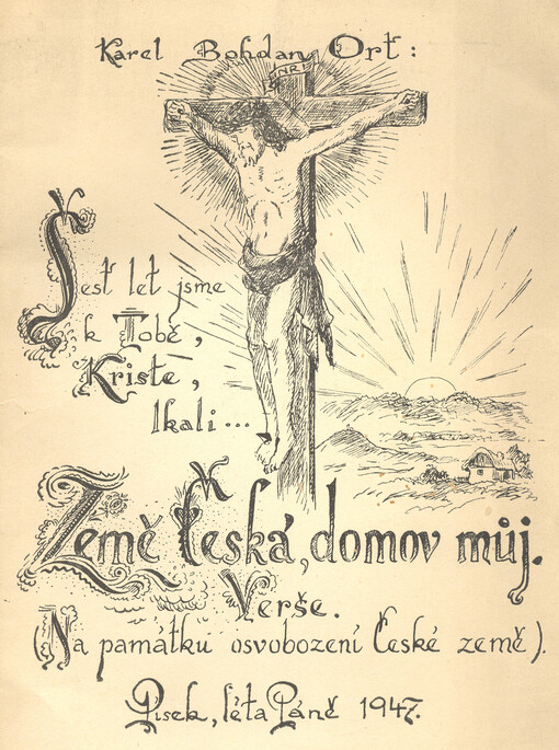 Země česká domov můj : verše