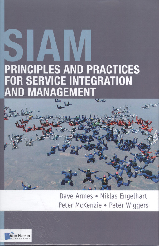 SIAM : principles and practices for service integration and management