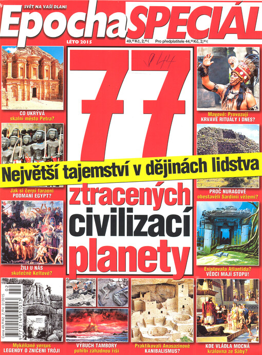  77 ztracených civilizací planety