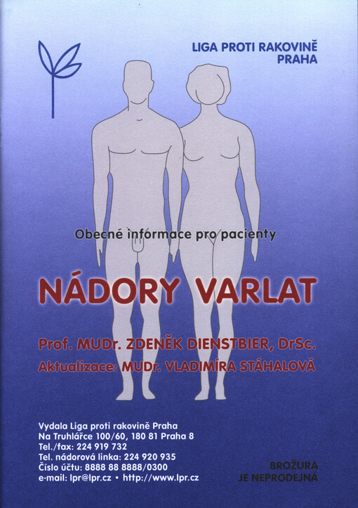 Nádory varlat : obecné informace pro pacienty